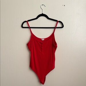 Garage Red Bodysuit